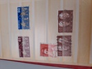 Parti frimärken, album 6 st