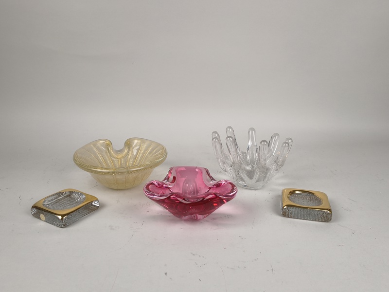 Glas, 5 delar bl.a. Orrefors