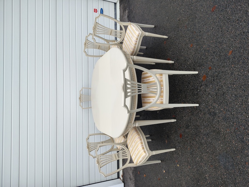 Matmöblemang, , Axet-modell/Gustaviansk-stil, med iläggsskiva