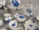 Kaffeservis, "Blå blomster" Royal Copenhagen Danmark