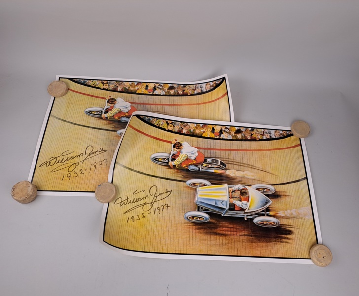 Affischer, William Arne, signerade