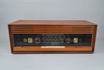 Bordsradio, Luxus, teak