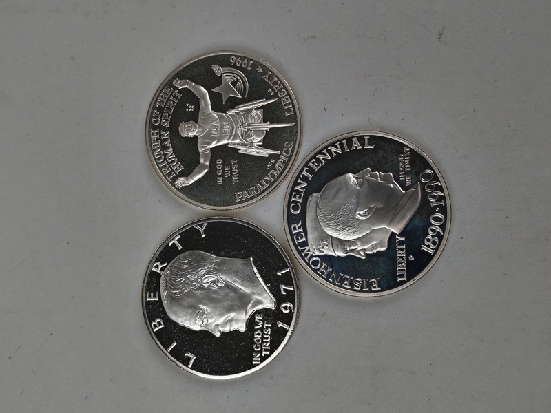 Silverdollar USA 3 st