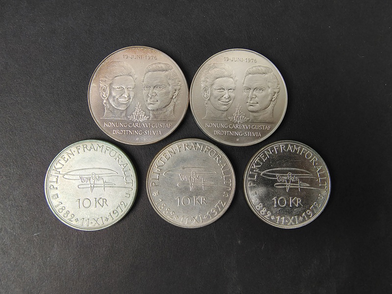 Silvermynt, Jubileum 50 & 10 kr