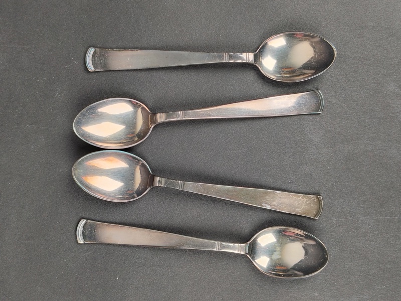 Silver, Kaffeskedar, "Rosenholm" Jacob Ängman