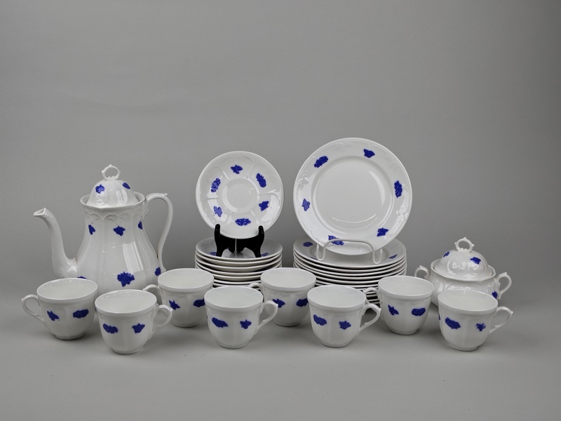 Kaffeservis, "Blå blom" Gustavsberg