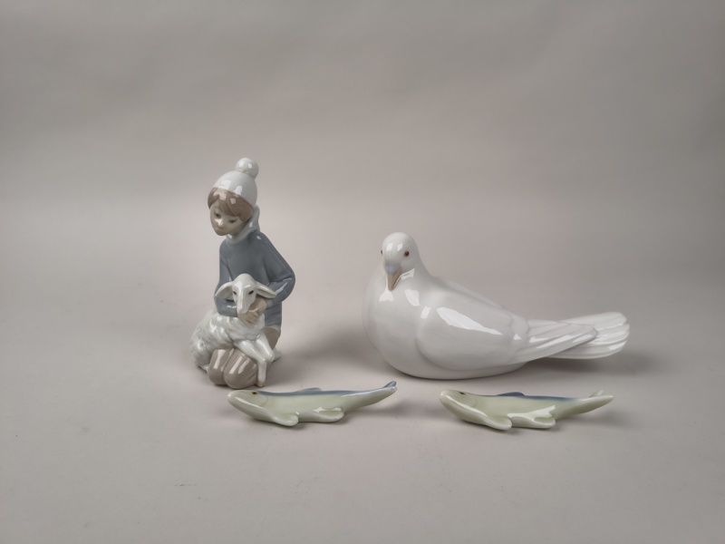 Figuriner bl.a. Lladro Spanien