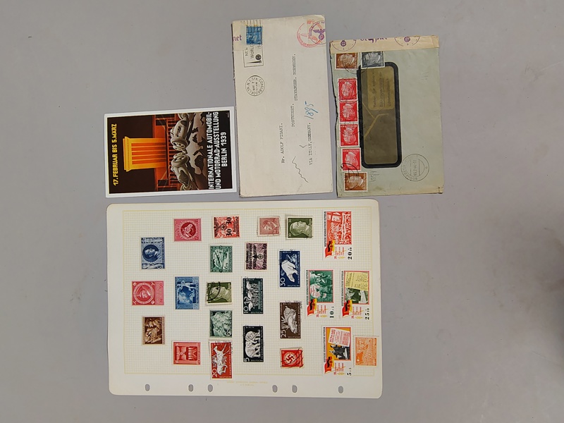 Frimärken m.fl. Tredje Riket, Tyskland