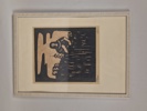 Träsnitt, Åke Holm, signerad & numrerad