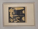 Träsnitt, Åke Holm, signerad & numrerad
