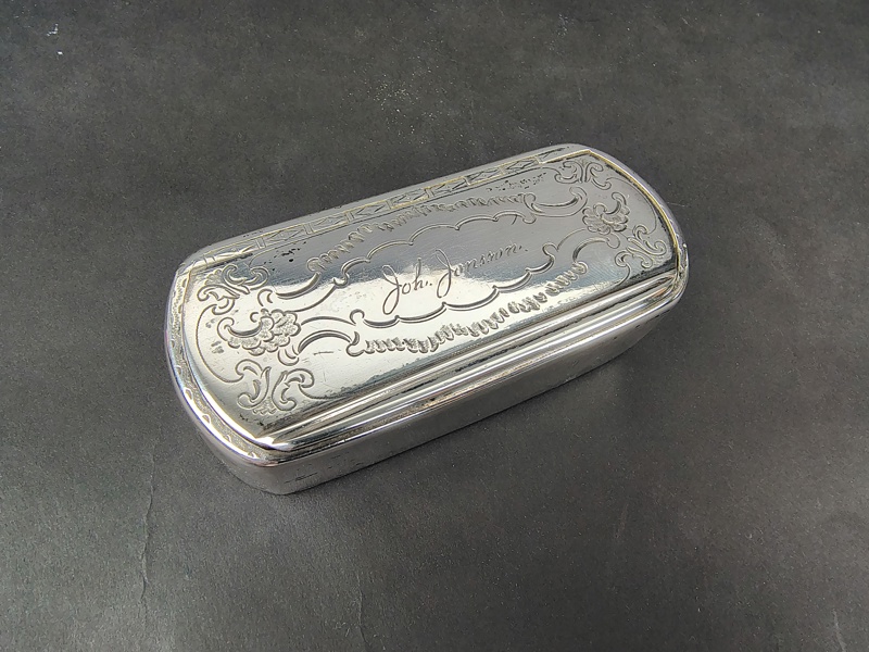 Snusdosa, Silver, C.Linderoth 1899
