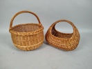 Flätade korgar 2 st