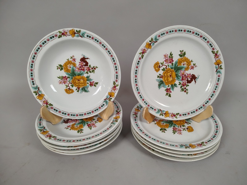 Tallrikar, Inglasur, GDR