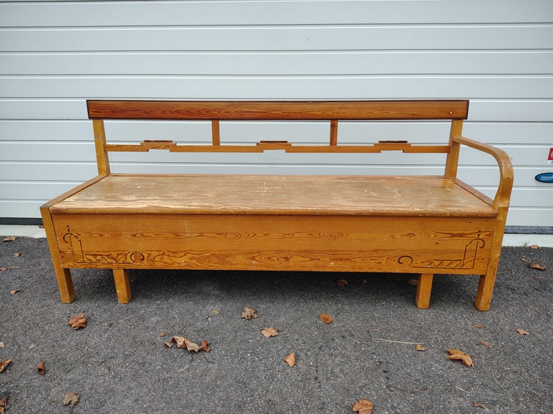 Kökssoffa, furu tidigt 1900-tal