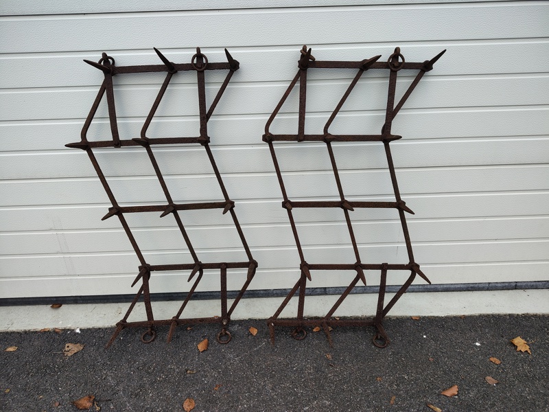 Pinnharvar 2 st, smide