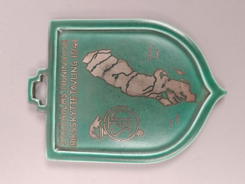 Relief, Argenta Wilhelm Kåge, "Riksskyttetävling 1941"