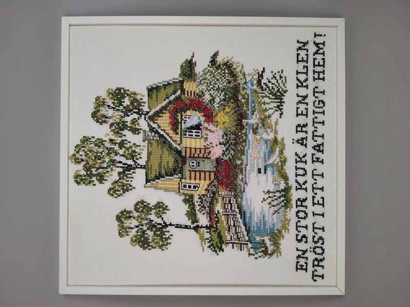 Korsstygnstavla, Klen tröst, Agne Johansson