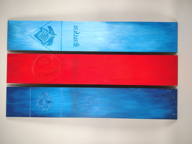 Paneler 3 st, "Vata, Pitta, Kapha"