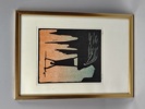 Träsnitt, Åke Holm, Signerad & numrerad