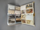 Vykort, brefkort, julkort m.fl. 2 st pärmar
