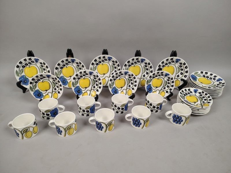 Kaffeservis, "Paratiisi"  Birger Kaipiainen Arabia Finland