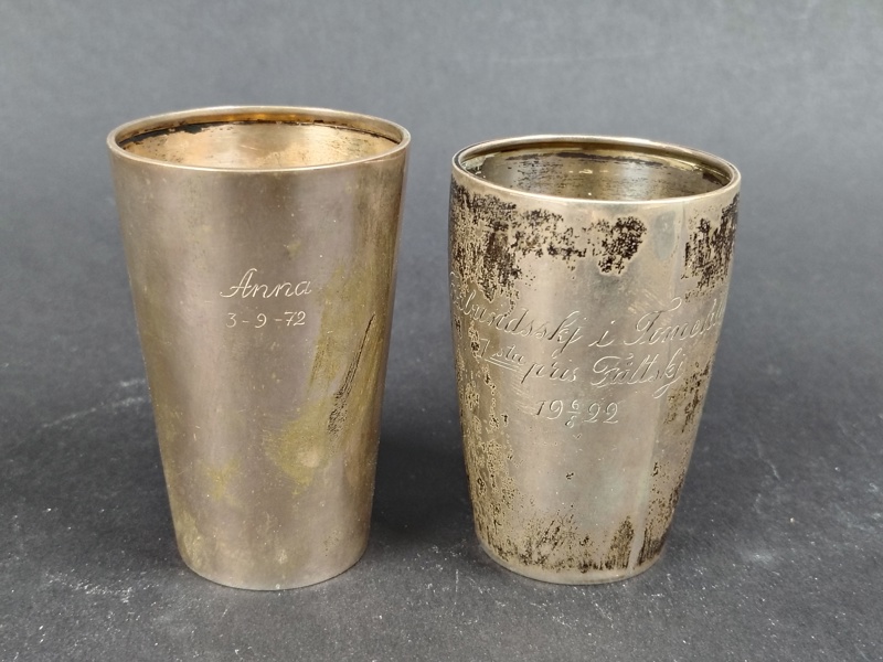 Pokaler 2 st Silver