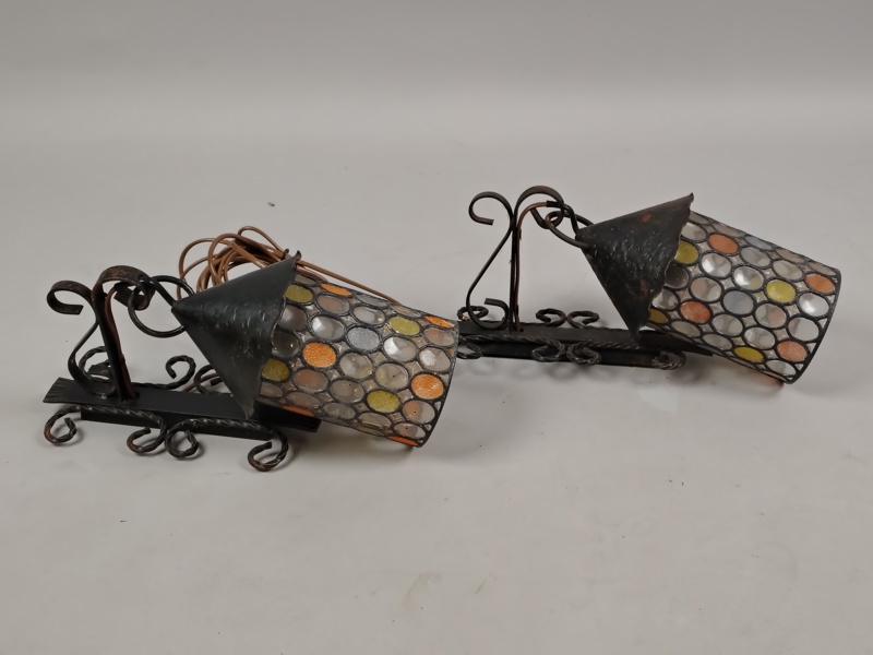 Lampetter, smide & glas