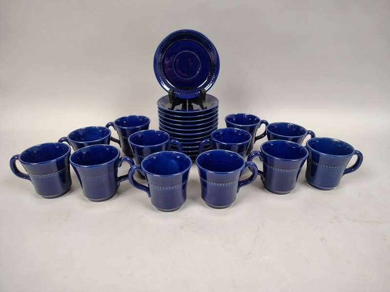 Kaffeservis, "Old Höganäs" Andersson & Johansson Höganäs