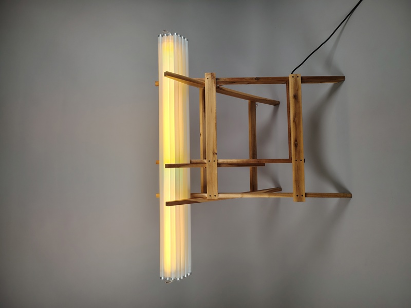 Golvlampa / Konstverk, Bocken, Agne Johansson