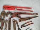 Verktyg bl.a. Skiftnycklar & rörtänger