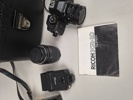 Kameror 2 st med tillbehör bl.a. Ricoh KR-10 Super