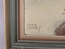 Olja på pannå, Sten Sture Sandgren, signerad