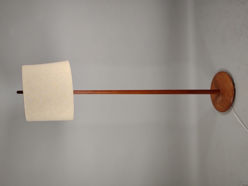 Golvlampa, teak 1960-tal