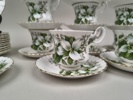 Kaffeservis, "Trillium" Royal Albert England