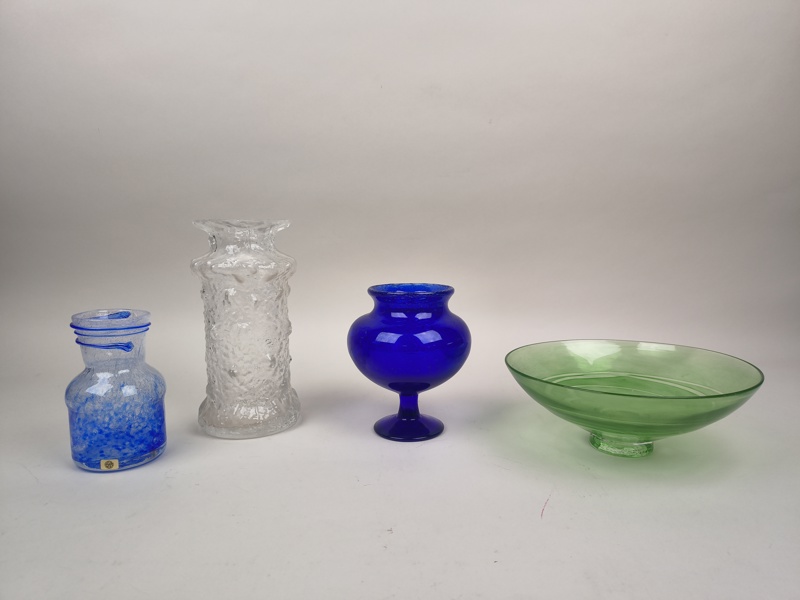 Glas, 4 delar bl.a. Erik Höglund