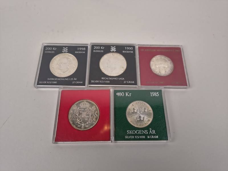 Jubileumsmynt, Silver