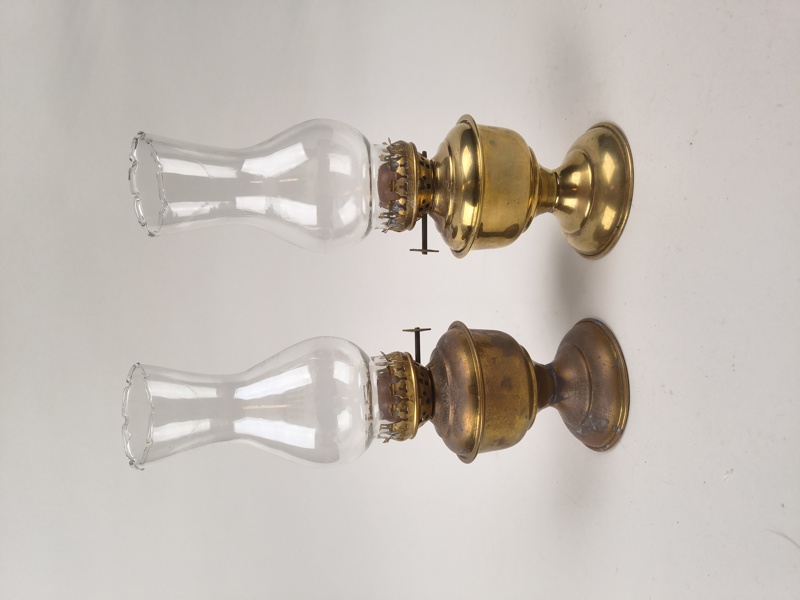 Mindre bordsoljelampor, par