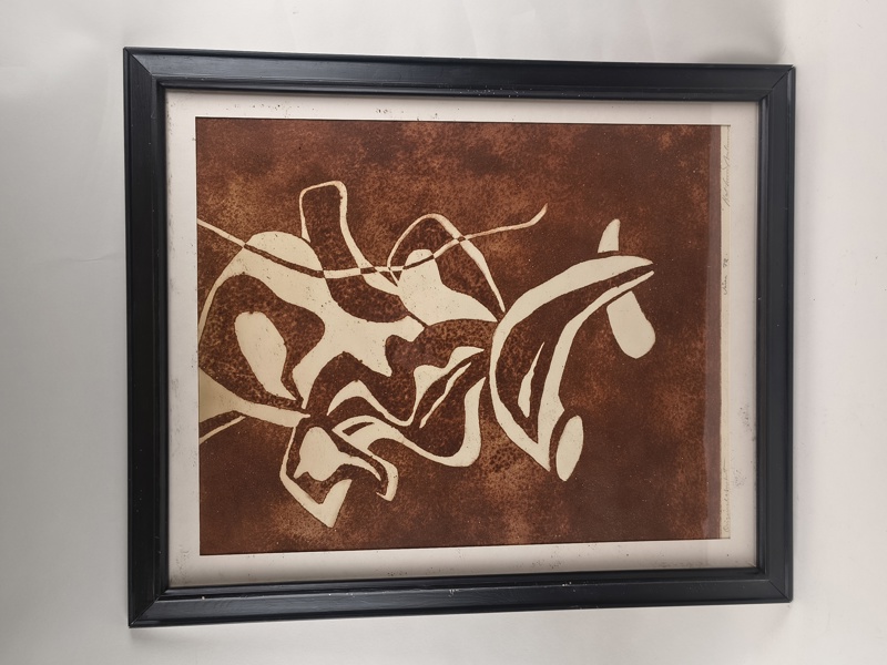 Orginaltryck,  Karl Einar Andersson Sösdala, signerad