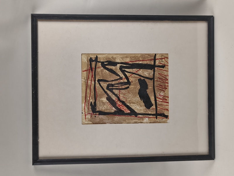 Färglitografi, Aramis Ney, signerad