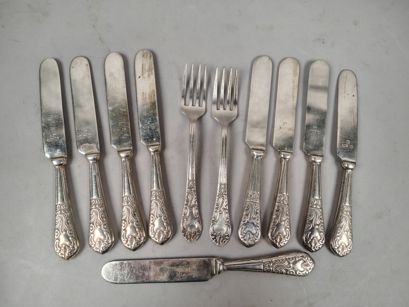 Bestick, Silver 925 Sterling Sydamerika