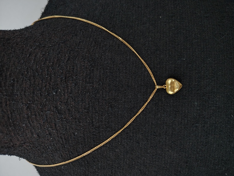 Halsband & hänge, 18 k Guld