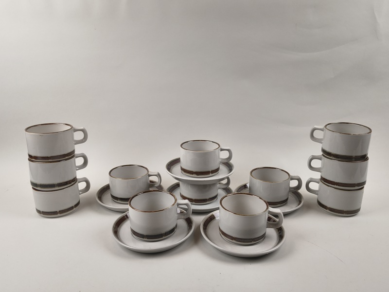 Servisdelar, Tekoppar, Desirée