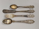 Frukostbestick, Silver 900