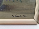 Olja på duk, Sture Kandell, signerad