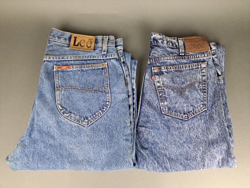 Jeans, Lee & Levi's, vintage