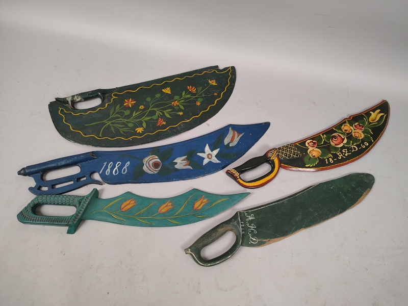 Skäkteträ, 5 st Allmoge