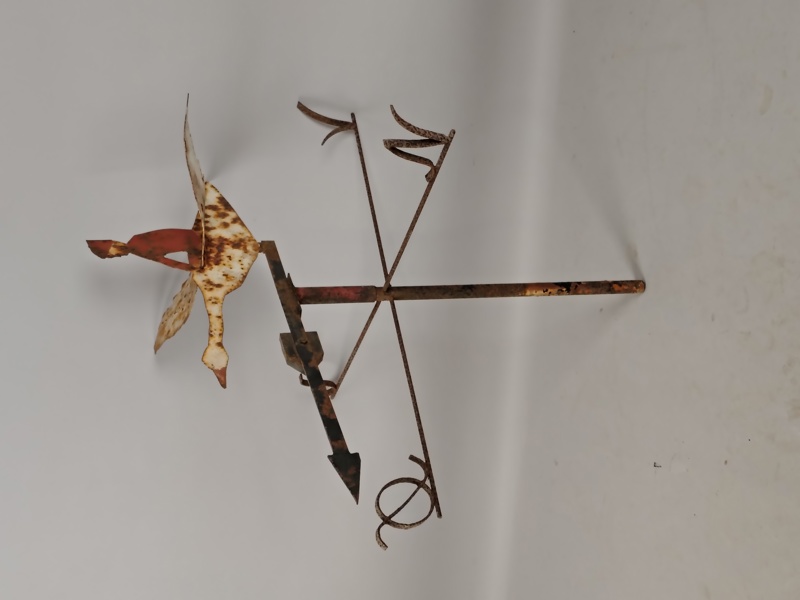 Vindflöjel, "Gåsapåg" plåt/järn