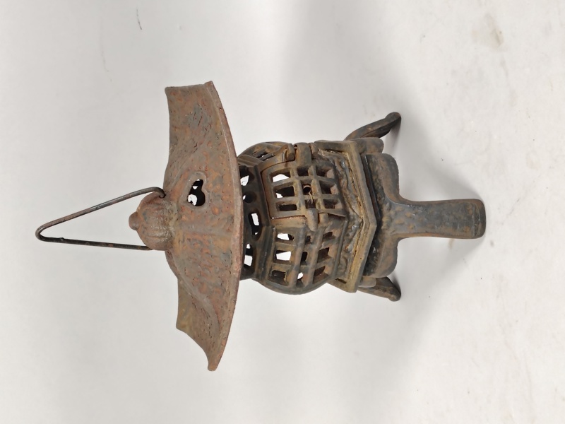 Rökelsekar/lykta, gjutjärn Asien