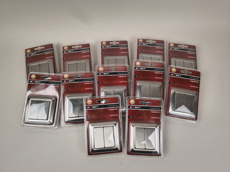 Parti obegagnade strömbrytare, Effekt Trendline, Krom