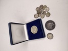 Silvermynt/Minnesmedalj bl.a. Barth Coin m.fl